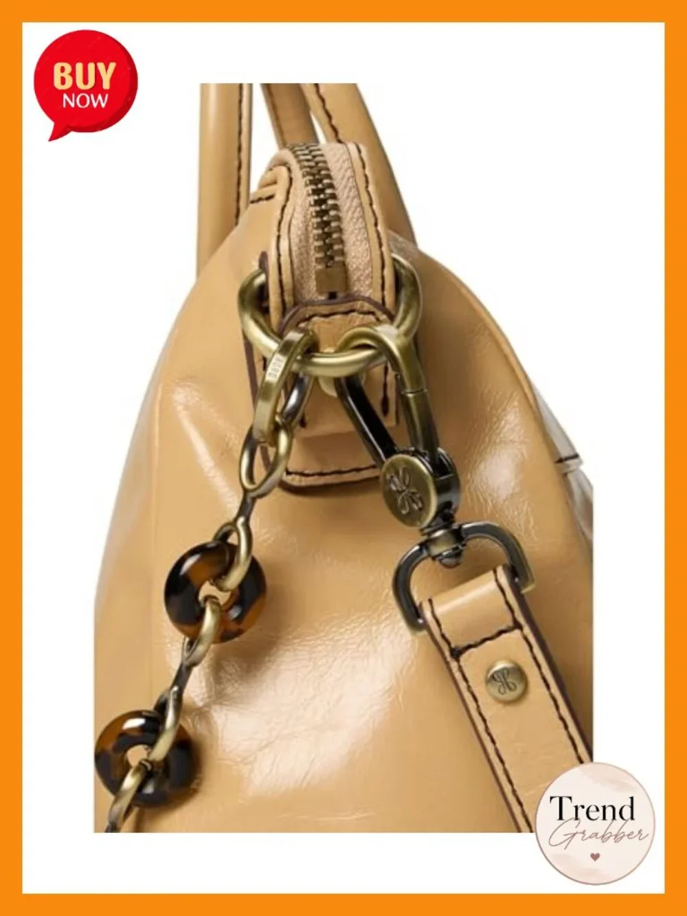 Women's Leather Satchel Handbag Crossbody Shoulder Bag with Pockets